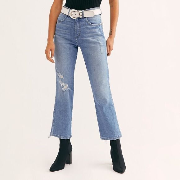 Wrangler heritage fit jeans size 26 high rise straight cut - Picture 1 of 14